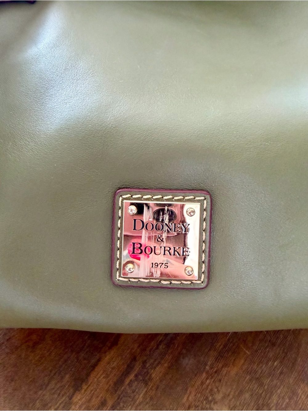 Dooney & Bourke Olive Teagan Bag - Picture 4 of 6